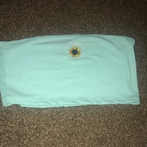 Mint Rue 21 crop top